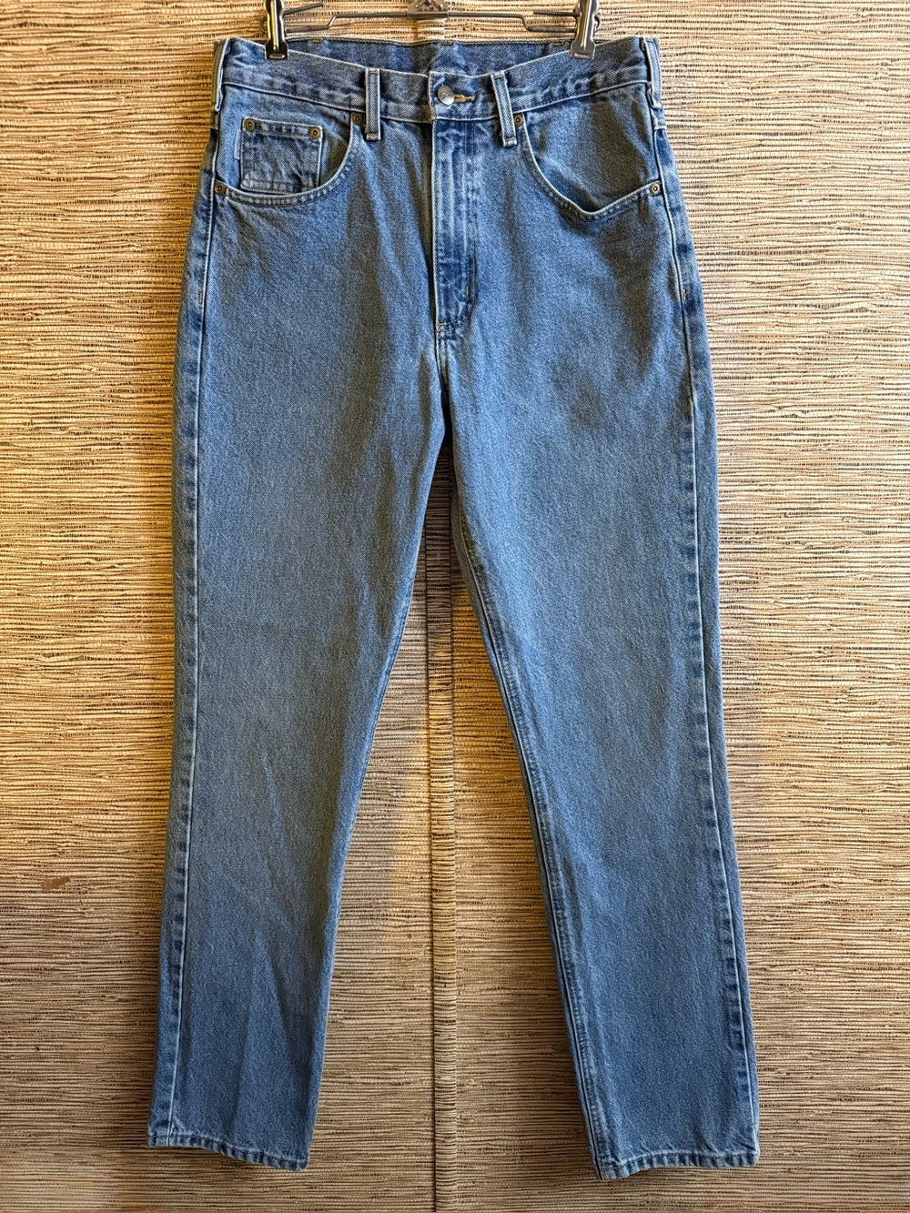 Carhartt Jeans Men’s Size 30 Straight Fit 32x34 BD0018-M Med Wash Blue